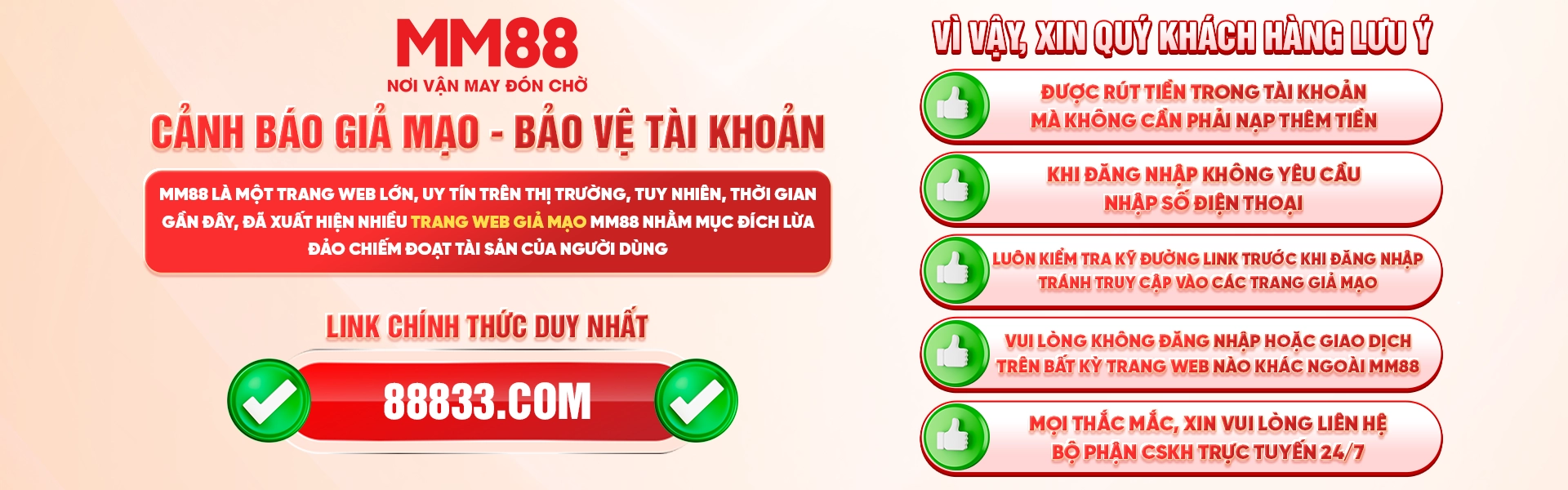 Banner cảnh báo